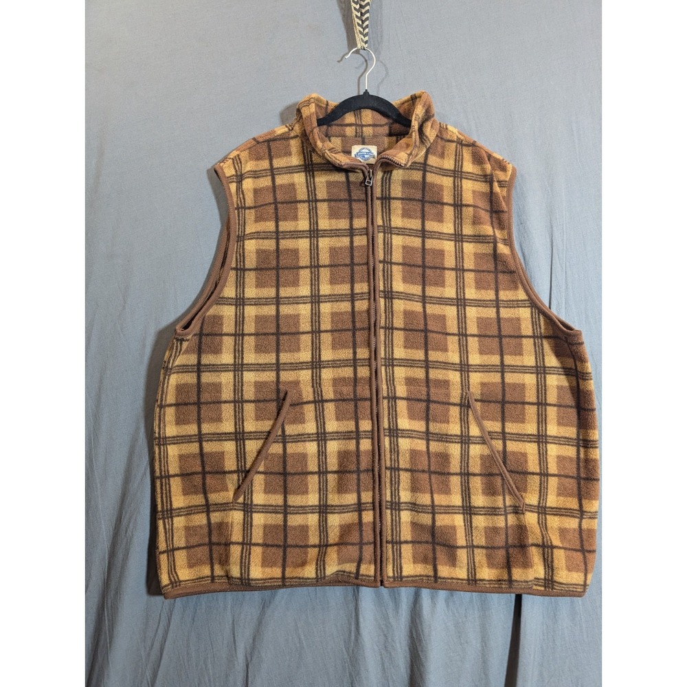 Shaver Lake outwear size XL‎ Full zipper brown Vest jacket
